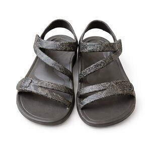 Aetrex

Aetrex Women’s Sandals Snake Print Adjustable Comfort Size W10 Orthotic